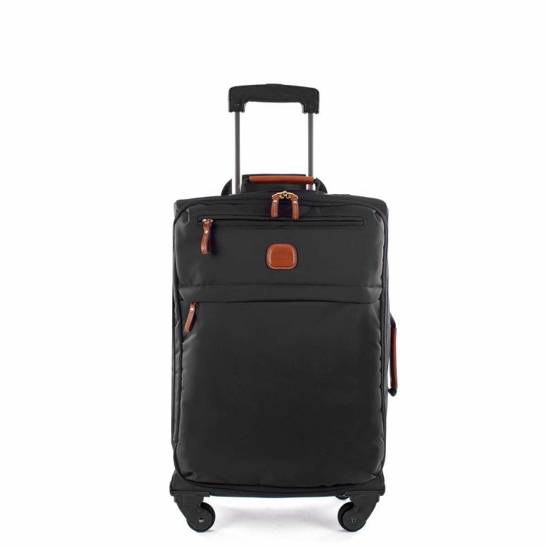 Koffer X-BAG & X-Travel 55 cm Black, Farbe: schwarz, Marke: Brics, EAN: 8016623867878, Abmessungen in cm: 36x55x23, Bild 1 von 4