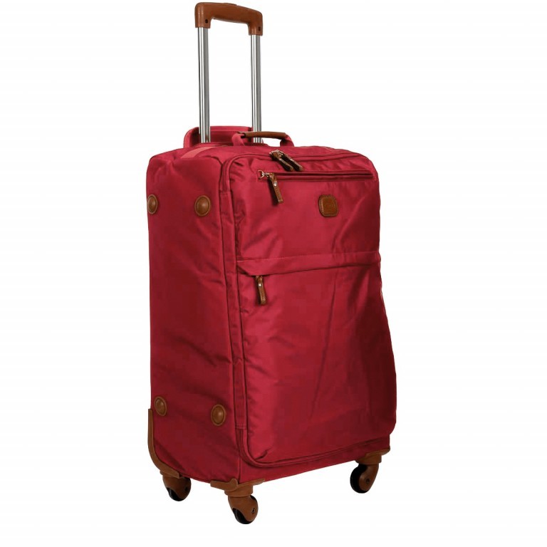 Koffer X-BAG & X-Travel 65 cm Red, Farbe: rot/weinrot, Marke: Brics, EAN: 8016623869445, Abmessungen in cm: 40x65x24, Bild 2 von 7