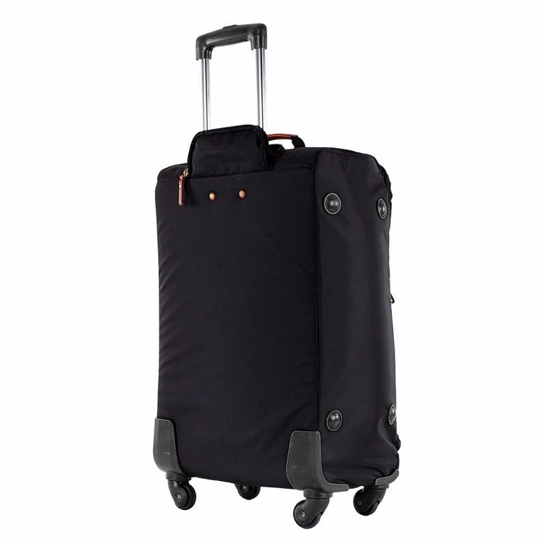 Koffer X-BAG & X-Travel 65 cm Black, Farbe: schwarz, Marke: Brics, EAN: 8016623867922, Abmessungen in cm: 40x65x24, Bild 4 von 5