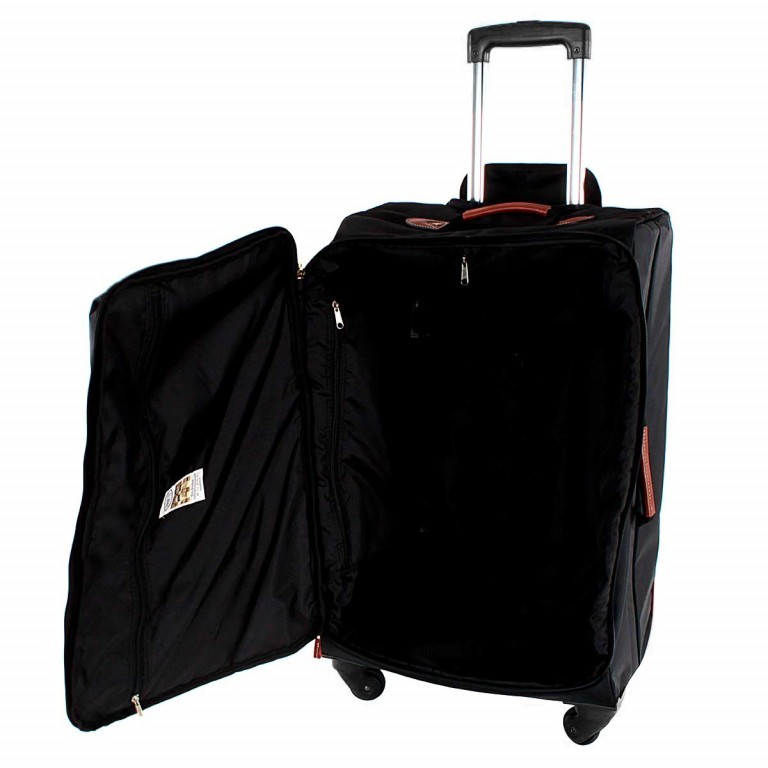 Koffer X-BAG & X-Travel 65 cm Black, Farbe: schwarz, Marke: Brics, EAN: 8016623867922, Abmessungen in cm: 40x65x24, Bild 5 von 5