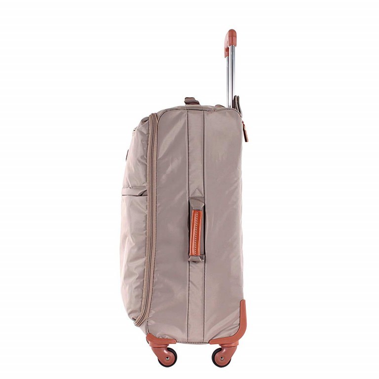 Koffer X-BAG & X-Travel 65 cm Dove Gray, Farbe: taupe/khaki, Marke: Brics, EAN: 8016623867939, Abmessungen in cm: 40x65x24, Bild 3 von 5