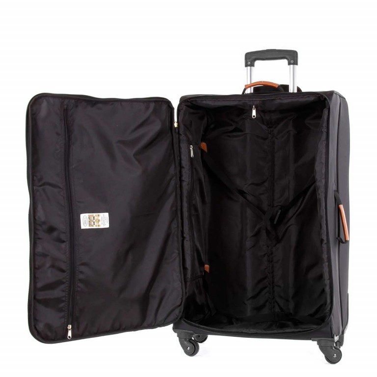 Koffer X-BAG & X-Travel 75 cm Black, Farbe: schwarz, Marke: Brics, EAN: 8016623867977, Abmessungen in cm: 48x77x26, Bild 5 von 5