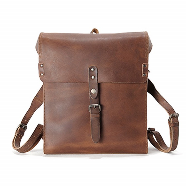 Rucksack Hunter Edward Vintage Tan, Farbe: cognac, Marke: Aunts & Uncles, EAN: 4250394922341, Abmessungen in cm: 33x28x9, Bild 1 von 1