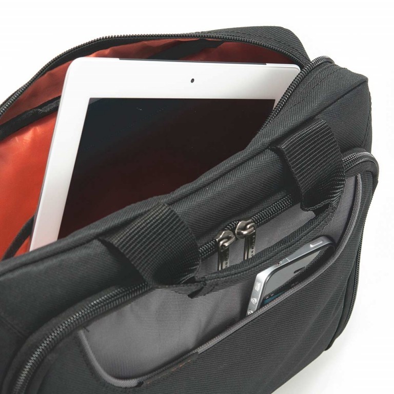 Laptoptasche Advance 11,6 Zoll Schwarz, Farbe: schwarz, Marke: Everki, EAN: 0874933002222, Abmessungen in cm: 32x23x5, Bild 4 von 5