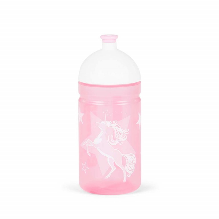 Trinkflasche Volumen 0,5 Liter CinBärella, Farbe: flieder/lila, Marke: Ergobag, EAN: 4260389767482, Abmessungen in cm: 8x19x8, Bild 2 von 2