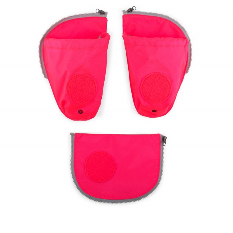 Sicherheitsset Pack Seitentaschen Zip-Set Pink, Farbe: rosa/pink, Marke: Ergobag, EAN: 4057081011124, Bild 1 von 3