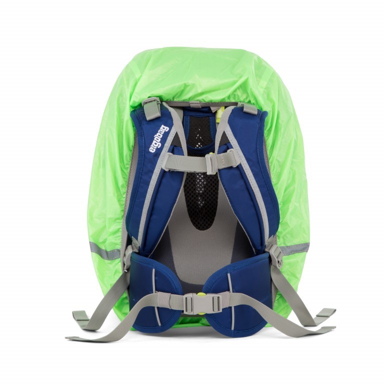 Regencape Shiny Grün, Farbe: grün/oliv, Marke: Ergobag, EAN: 4057081200368, Abmessungen in cm: 24x31x5, Bild 3 von 3