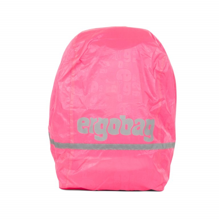 Regencape Shiny Pink, Farbe: rosa/pink, Marke: Ergobag, EAN: 4057081035960, Abmessungen in cm: 24x31x5, Bild 1 von 3