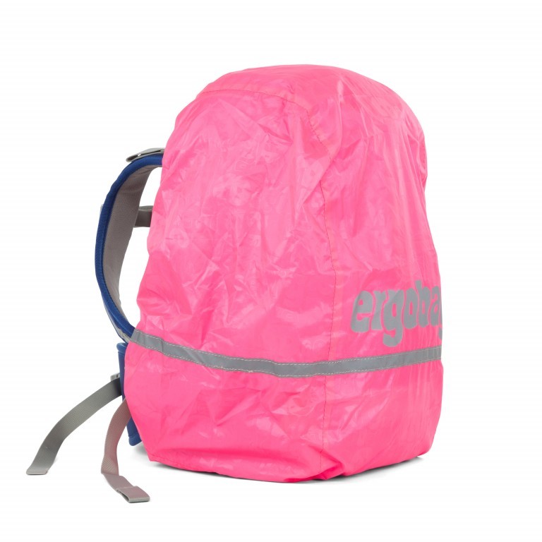 Regencape Shiny Pink, Farbe: rosa/pink, Marke: Ergobag, EAN: 4057081200399, Abmessungen in cm: 24x31x5, Bild 2 von 3