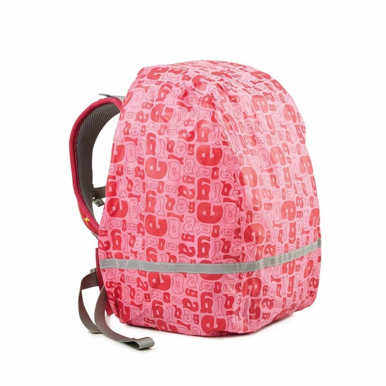 Regencape Pink, Farbe: rosa/pink, Marke: Ergobag, EAN: 4260217196477, Abmessungen in cm: 24x31x5, Bild 1 von 2