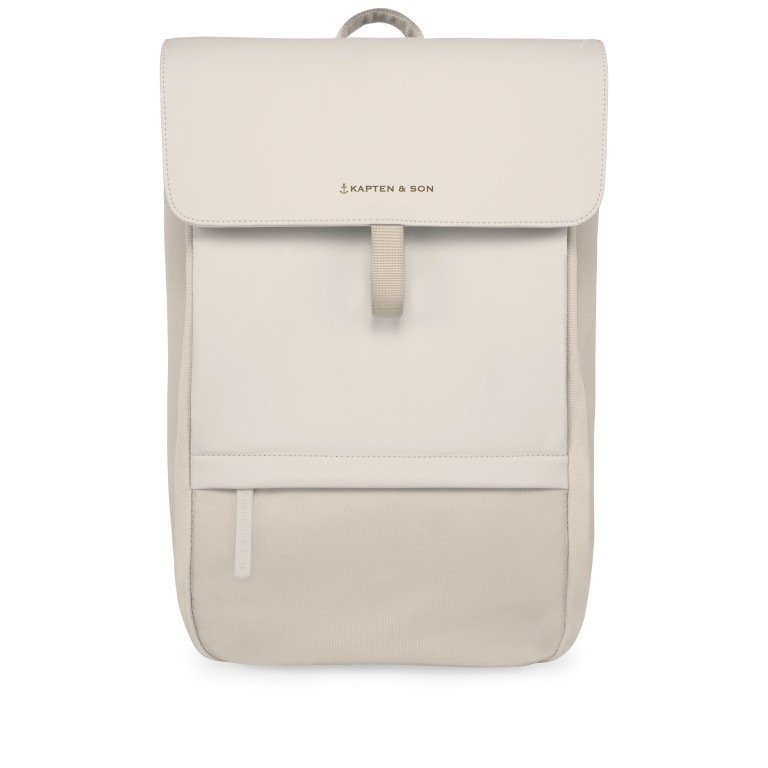Rucksack Fyn Taupe, Farbe: taupe/khaki, Marke: Kapten & Son, EAN: 4251145250331, Abmessungen in cm: 28.5x39.5x12.5, Bild 1 von 10
