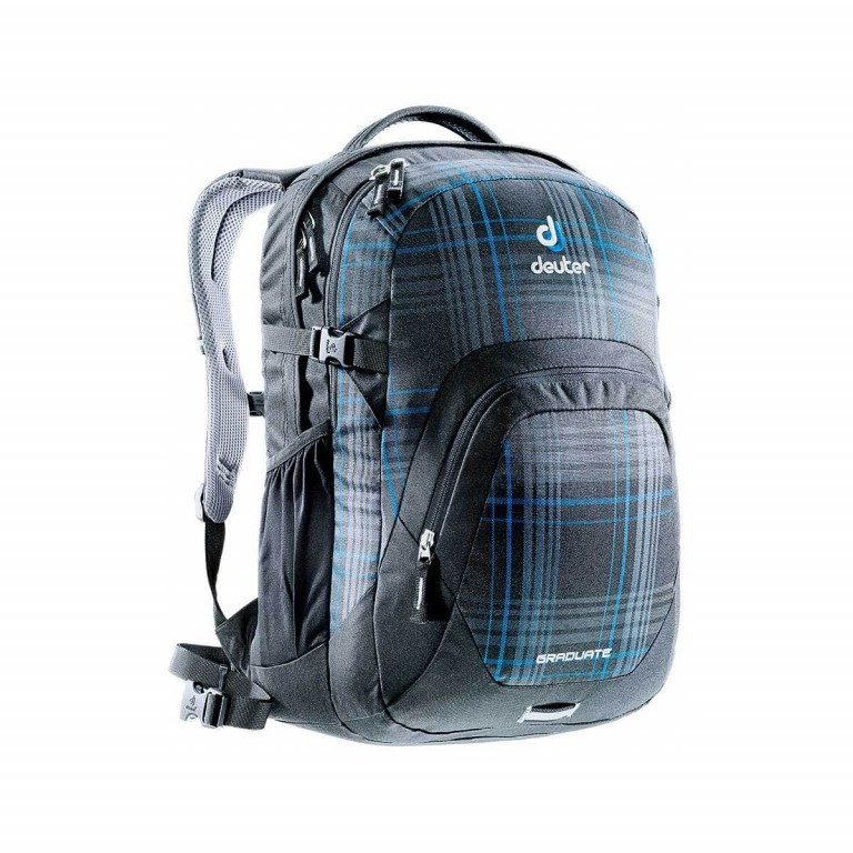 Rucksack Graduate Volumen 28 Liter Blueline Check, Farbe: grau, Marke: Deuter, Abmessungen in cm: 33x48x23, Bild 1 von 2