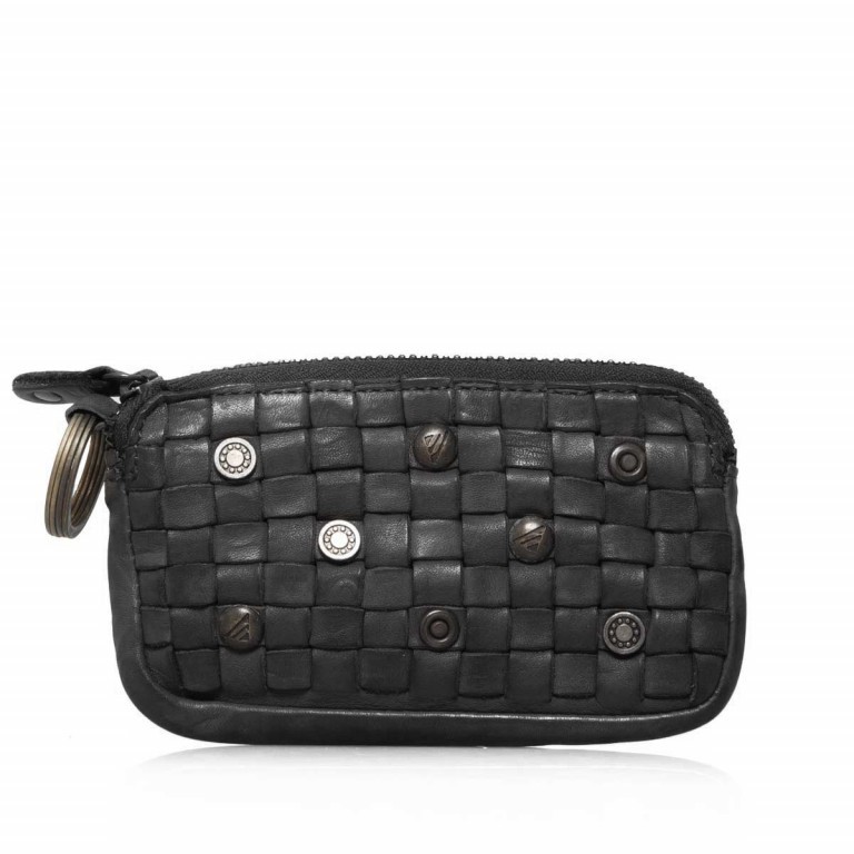 Schlüsseletui Soft-Weaving Lulu B3.0525 Dark Ash, Farbe: anthrazit, Marke: Harbour 2nd, EAN: 4046478025165, Abmessungen in cm: 13x7.5x1.5, Bild 1 von 3