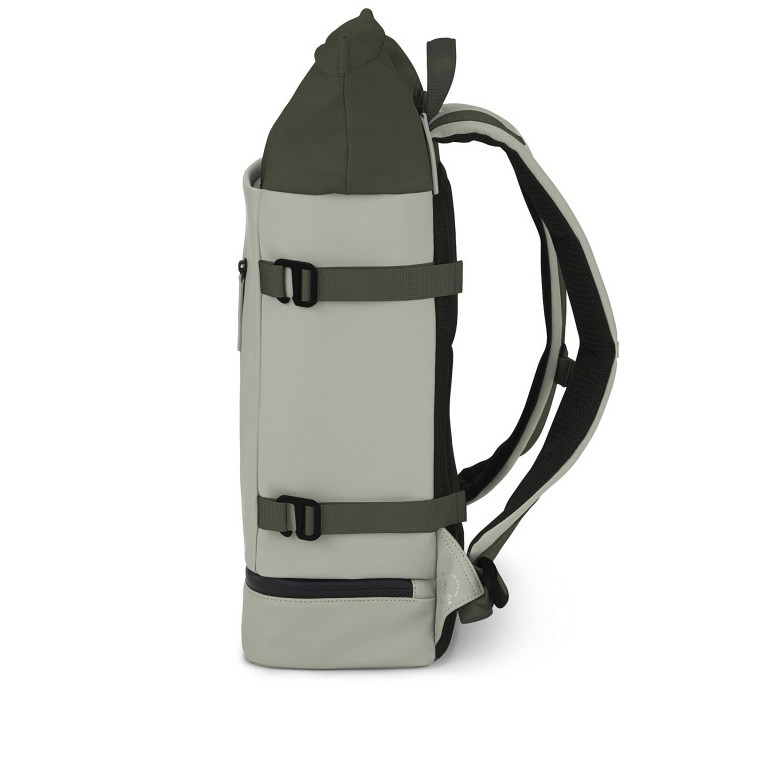 Rucksack Helsinki Modell 2025 Grey Olive, Farbe: taupe/khaki, Marke: Kapten & Son, EAN: 4251145250126, Abmessungen in cm: 27x44.5x14, Bild 3 von 6