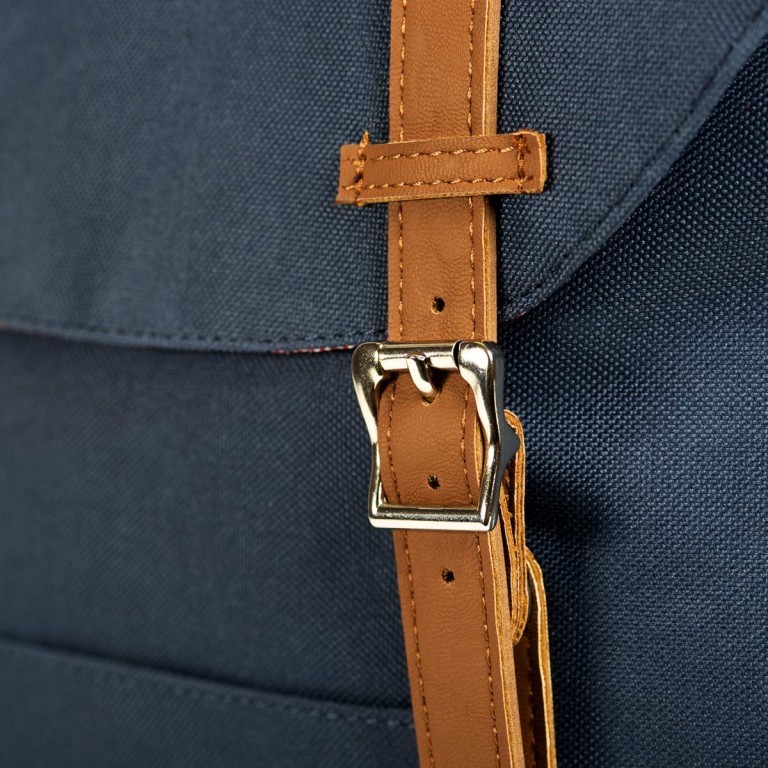 Rucksack Little America Volumen 23 Liter Navy Tan, Farbe: blau/petrol, Marke: Herschel, EAN: 0828432005932, Abmessungen in cm: 28x50x17, Bild 5 von 7