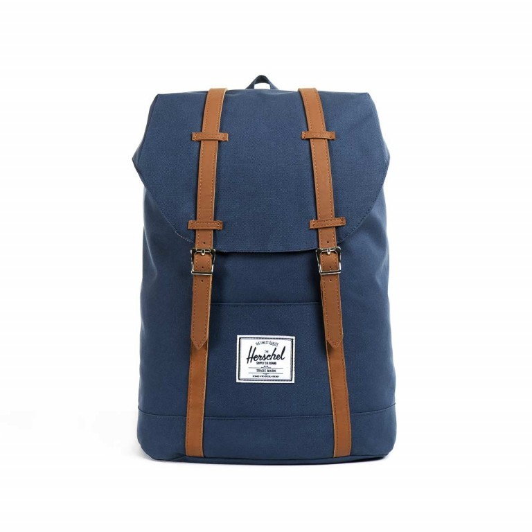 Rucksack Retreat Volumen 18 Liter Navy Tan, Farbe: blau/petrol, Marke: Herschel, EAN: 0828432018758, Bild 1 von 6