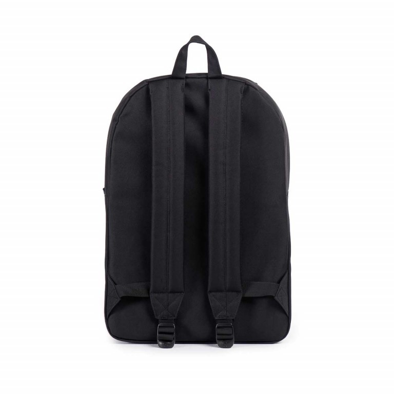 Rucksack Classic Volumen 21 Liter Black, Farbe: schwarz, Marke: Herschel, EAN: 0828432004973, Abmessungen in cm: 28x45x12, Bild 2 von 4