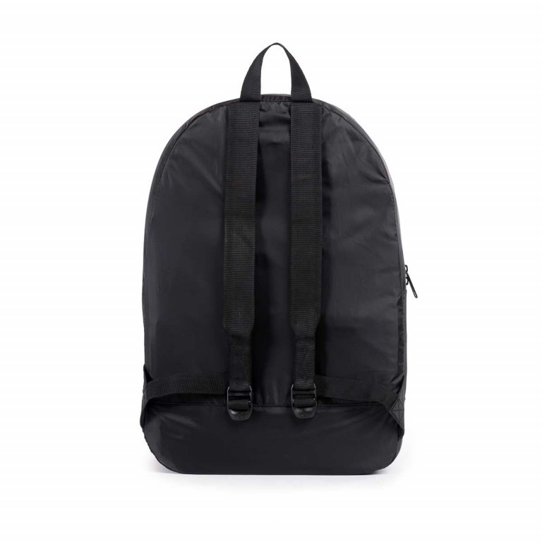 Rucksack Packable Daypack Black, Farbe: schwarz, Marke: Herschel, EAN: 0828432012107, Abmessungen in cm: 32x45x14, Bild 2 von 5