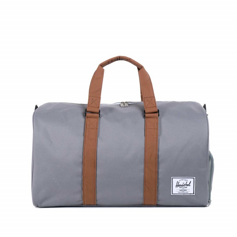 Reisetasche Novel Grey Tan, Farbe: grau, Marke: Herschel, EAN: 0828432006557, Abmessungen in cm: 52x29x25, Bild 1 von 4