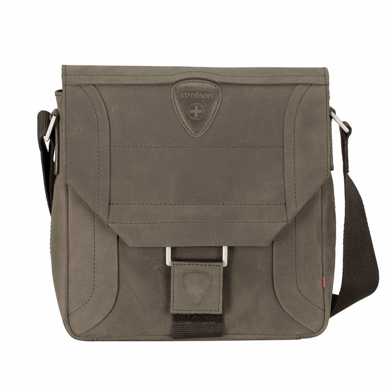 Umhängetasche Hunter Messenger S Dark Brown, Farbe: braun, Marke: Strellson, EAN: 4006053948395, Abmessungen in cm: 26.5x25.5x8.5, Bild 1 von 1