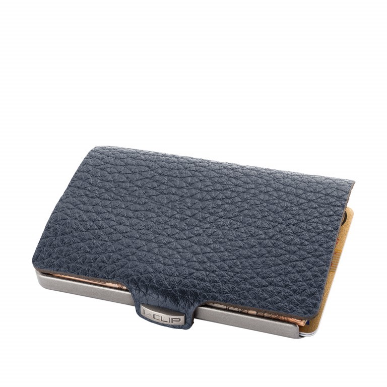 Wallet Pure Blau, Farbe: blau/petrol, Marke: I-Clip, Abmessungen in cm: 9x7x1.7, Bild 1 von 4