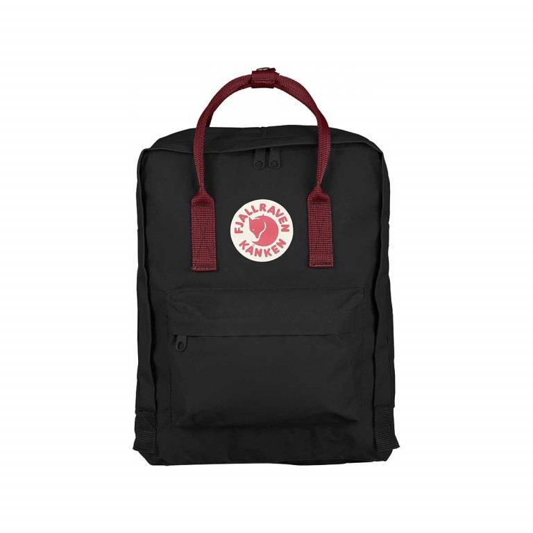 Rucksack Kånken Black Ox Red, Farbe: schwarz, rot/weinrot, Marke: Fjällräven, Abmessungen in cm: 27x38x13, Bild 1 von 15