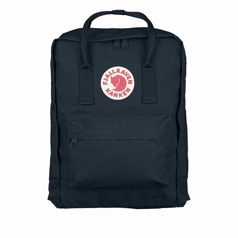 Rucksack Kånken Navy, Farbe: blau/petrol, Marke: Fjällräven, EAN: 7392158497294, Abmessungen in cm: 27x38x13, Bild 1 von 15