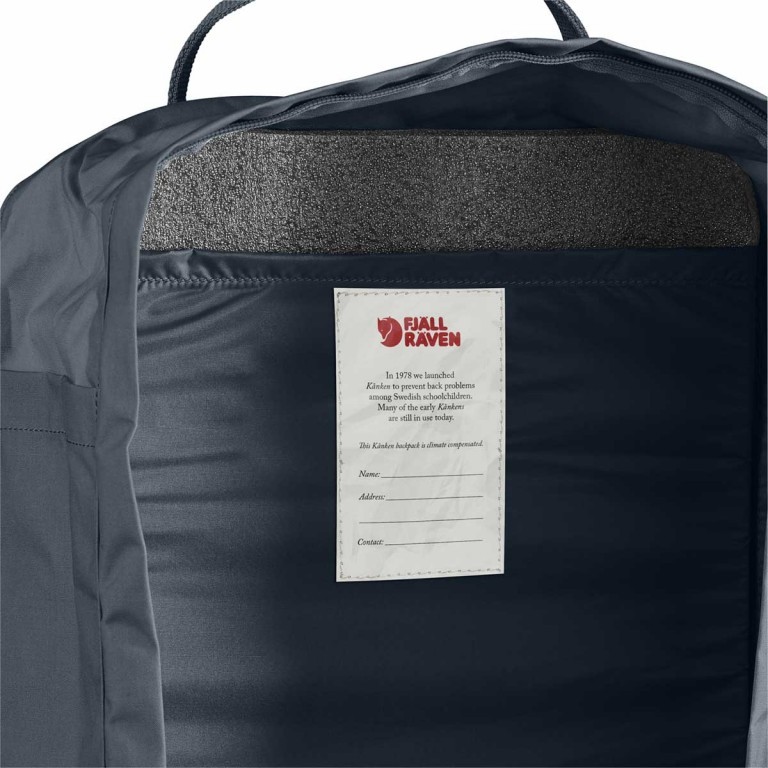 Rucksack Kånken Big Royal Blue, Farbe: blau/petrol, Marke: Fjällräven, EAN: 7392158394838, Abmessungen in cm: 32x40x12, Bild 3 von 3