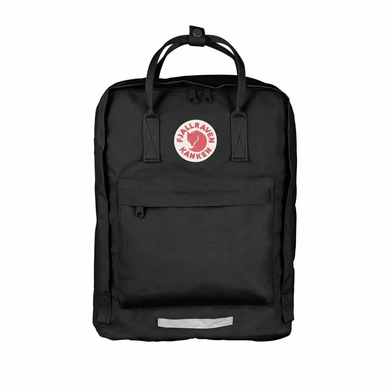 Rucksack Kånken Big Black, Farbe: schwarz, Marke: Fjällräven, EAN: 7392158375165, Abmessungen in cm: 32x40x12, Bild 1 von 3