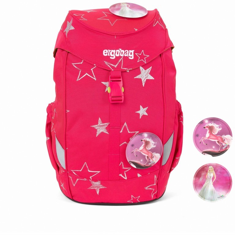 Kinderrucksack Mini CinBärella, Farbe: rosa/pink, Marke: Ergobag, EAN: 4057081051892, Abmessungen in cm: 20x30x17, Bild 1 von 11