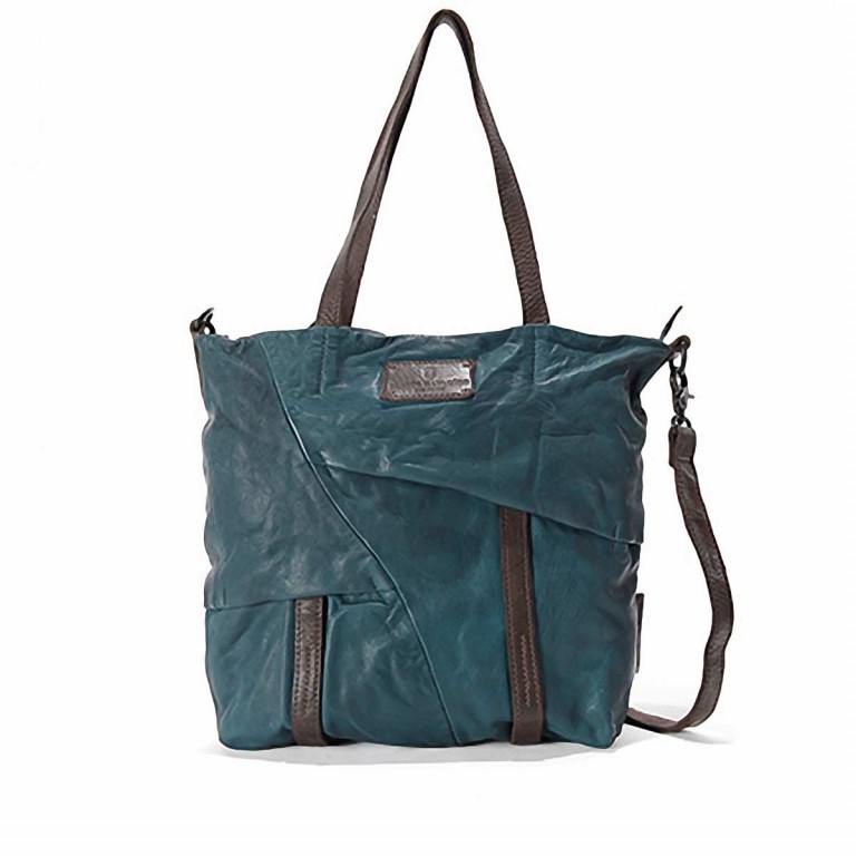 Shopper Nice Nieces Lisa Odd Night Blue, Farbe: blau/petrol, Marke: Aunts & Uncles, Abmessungen in cm: 38x35x7, Bild 1 von 1