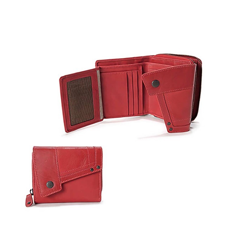 Geldbörse Grandma's Luxury Club Lotta Chili, Farbe: rot/weinrot, Marke: Aunts & Uncles, Abmessungen in cm: 12x10x3, Bild 1 von 1
