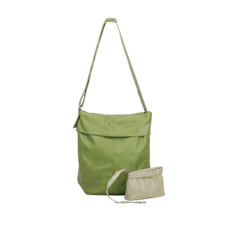 Beuteltasche Mademoiselle M14 vegan Green, Farbe: grün/oliv, Marke: Zwei, EAN: 4250257902190, Bild 1 von 1