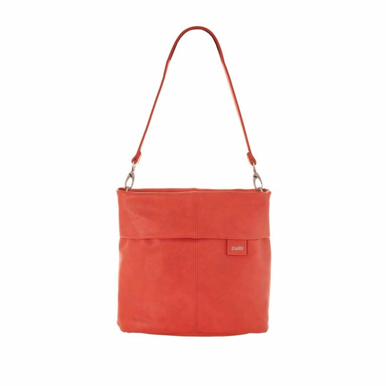 Umhängetasche Mademoiselle M8 vegan Coral, Farbe: orange, Marke: Zwei, EAN: 4250257905467, Abmessungen in cm: 23x25x10, Bild 1 von 9