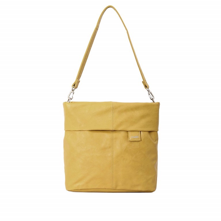 Umhängetasche Mademoiselle M8 vegan Yellow, Farbe: gelb, Marke: Zwei, EAN: 4250257902985, Abmessungen in cm: 23x25x10, Bild 1 von 9