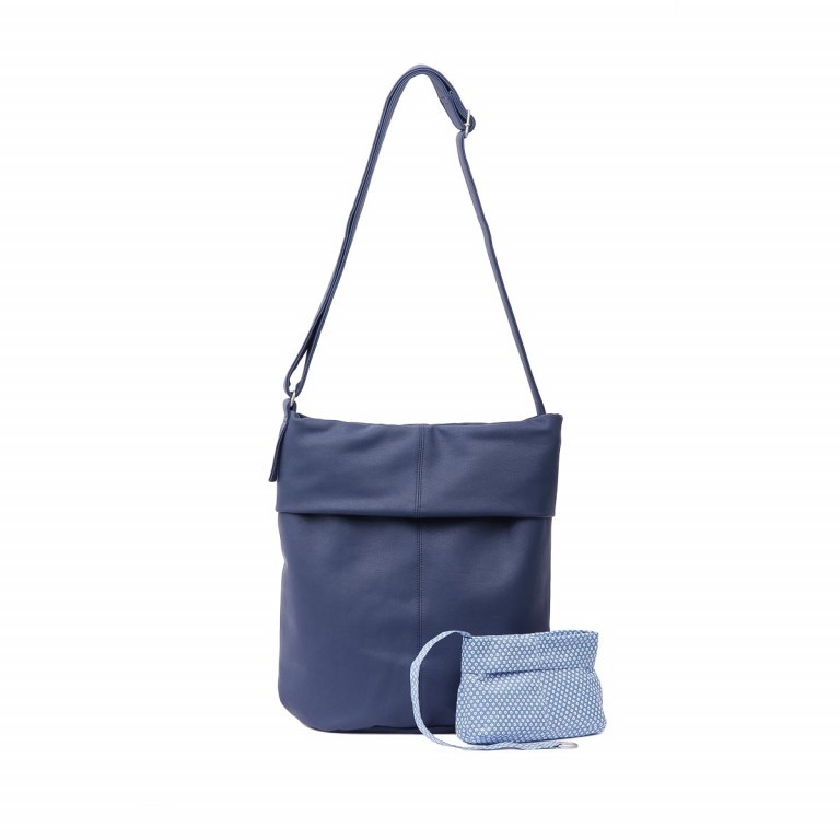 Beuteltasche Mademoiselle M14 vegan Blue, Farbe: blau/petrol, Marke: Zwei, EAN: 4250257902725, Bild 1 von 1