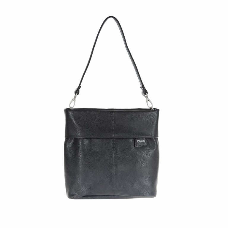 Umhängetasche Mademoiselle M8 vegan Noir, Farbe: schwarz, Marke: Zwei, EAN: 4250257908123, Abmessungen in cm: 23x25x10, Bild 1 von 9