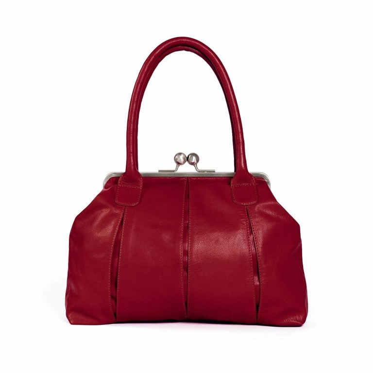 Tasche MARSEILLE-BAG 24 Red, Farbe: rot/weinrot, Marke: Sticks and Stones, Abmessungen in cm: 30x36x9, Bild 1 von 1