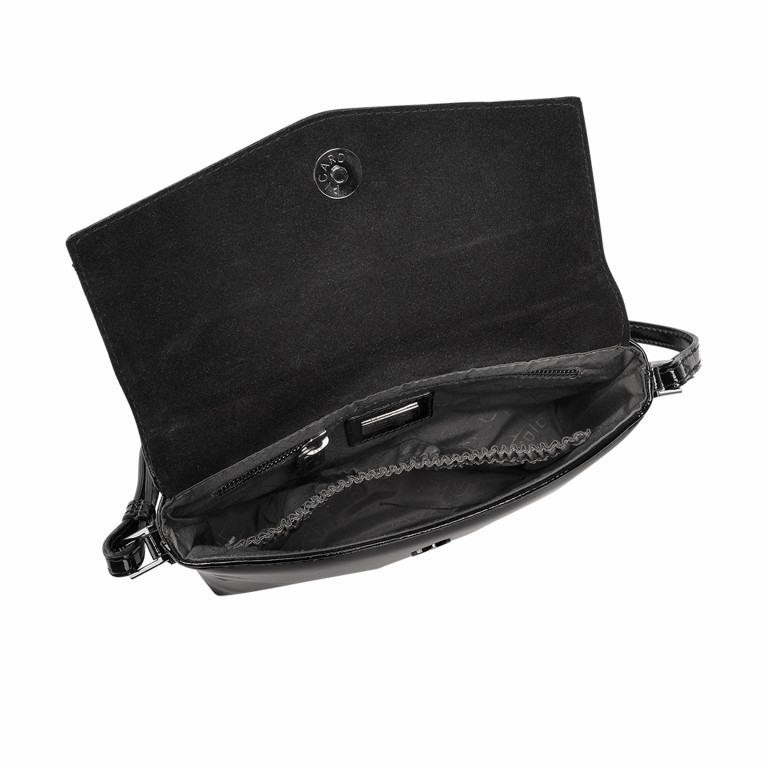 Abendtasche Schwarz, Farbe: schwarz, Marke: Picard, Abmessungen in cm: 20x14.5x5, Bild 2 von 2