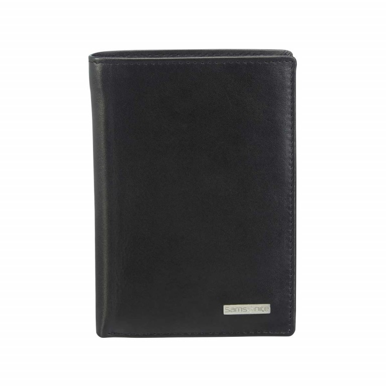 Ausweisetui Derry 57650 Black, Farbe: schwarz, Marke: Samsonite, EAN: 5414847431388, Abmessungen in cm: 5x9.7x1.5, Bild 1 von 4