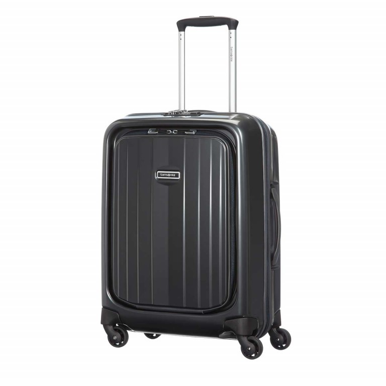 Koffer Ultimocabin Spinner 55 Black, Farbe: schwarz, Marke: Samsonite, Abmessungen in cm: 40x55x20, Bild 1 von 1