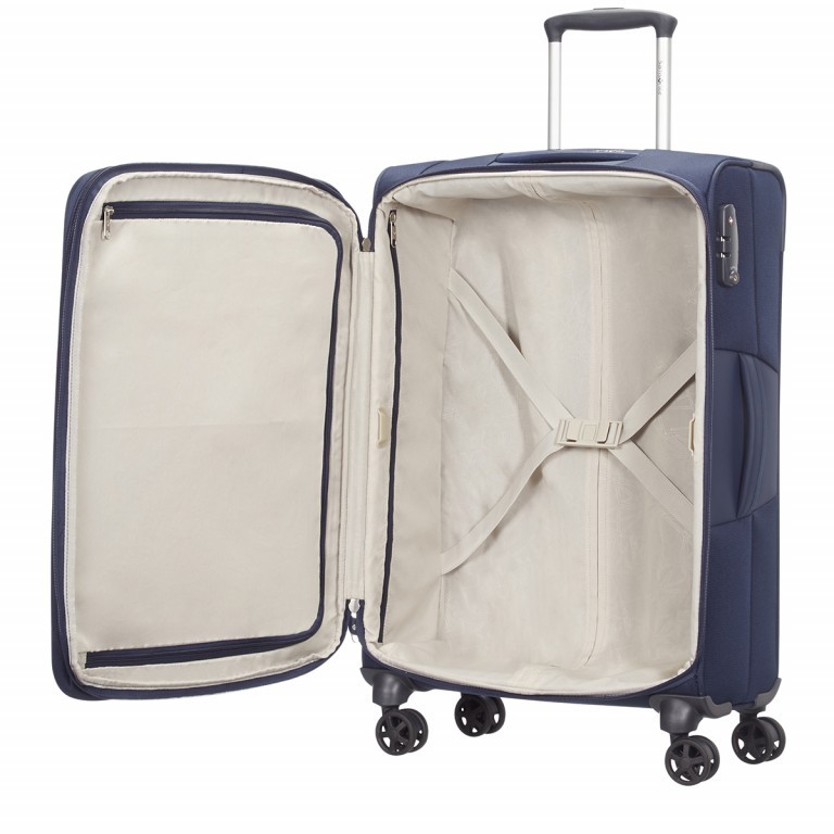 Koffer dynamo Spinner 67 Navy Blue, Farbe: blau/petrol, Marke: Samsonite, EAN: 5414847662331, Abmessungen in cm: 43x67x25, Bild 6 von 9