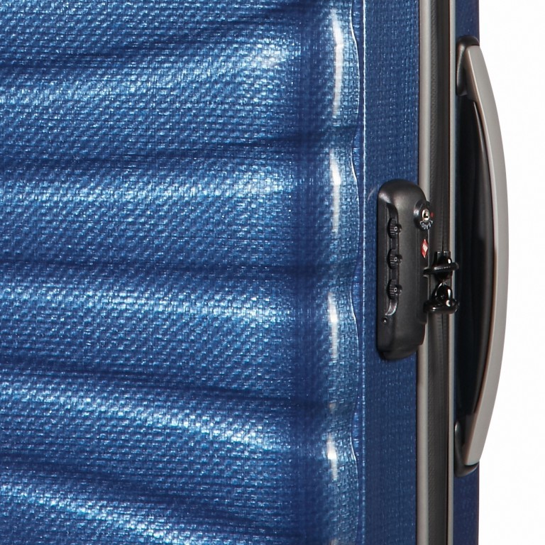 Koffer firelite Spinner 55 Dark Blue, Farbe: blau/petrol, Marke: Samsonite, Abmessungen in cm: 40x55x20, Bild 3 von 7