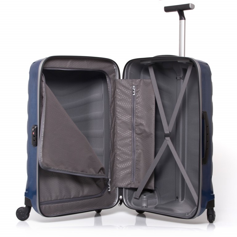 Koffer firelite Spinner 75 Dark Blue, Farbe: blau/petrol, Marke: Samsonite, Abmessungen in cm: 52x75x31, Bild 5 von 7