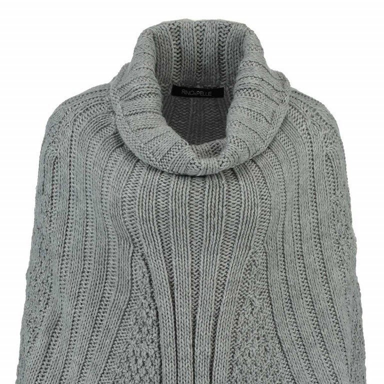 Poncho / Pullover Bobbi S Grey, Farbe: grau, Marke: Rino & Pelle, Bild 2 von 2