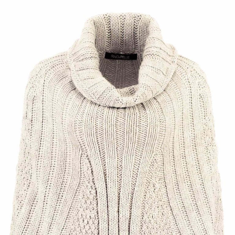 Poncho / Pullover Bobbi M Snow, Farbe: beige, Marke: Rino & Pelle, Bild 2 von 2