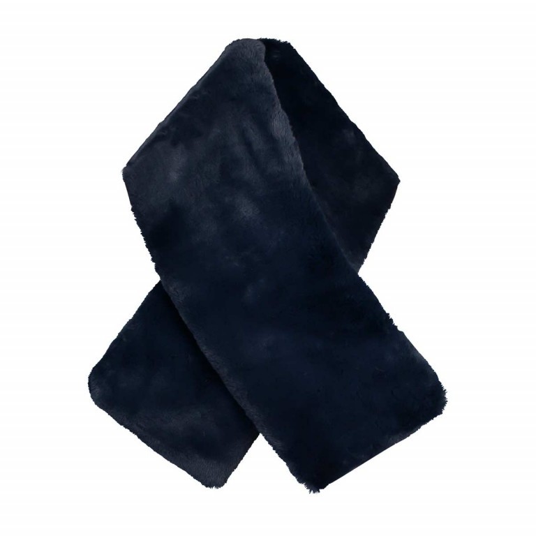 Schal Scarfstip Dark Blue, Farbe: blau/petrol, Marke: Rino & Pelle, Abmessungen in cm: 20x105x0, Bild 1 von 2