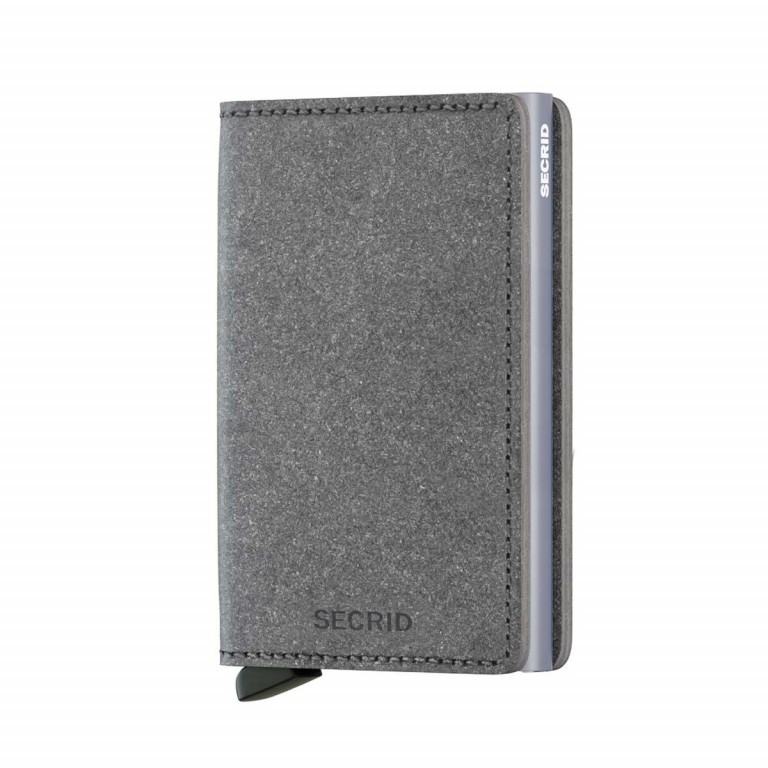 Geldbörse Slimwallet Recycled Stone, Farbe: grau, Marke: Secrid, EAN: 8718215283065, Abmessungen in cm: 6.8x10.2x1.6, Bild 1 von 3