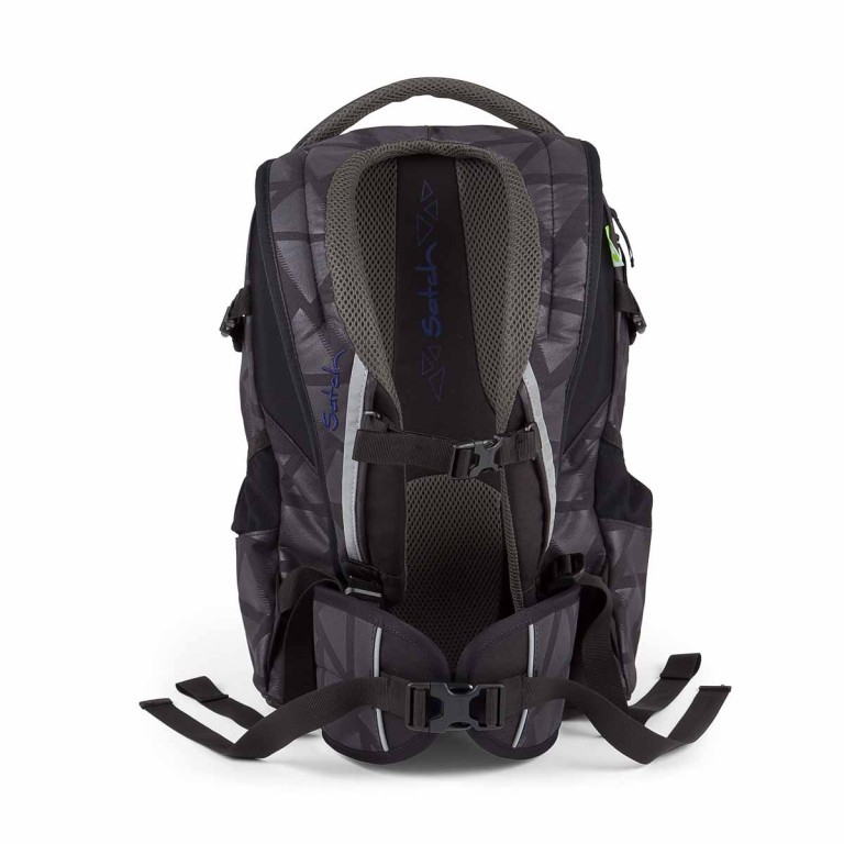 Rucksack Air Volumen 27 Liter Black Triad, Farbe: schwarz, Marke: Satch, EAN: 4260389768366, Abmessungen in cm: 30x43x22, Bild 4 von 4