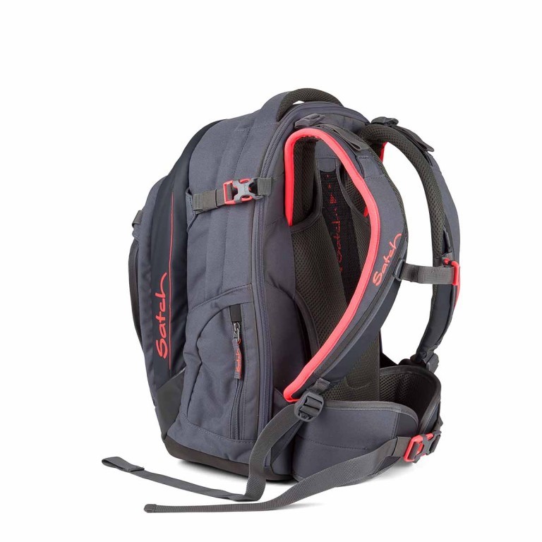 Rucksack Match Coral Phantom, Farbe: schwarz, anthrazit, Marke: Satch, EAN: 4260389768342, Bild 4 von 5